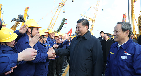 中共中央总书记、国家主席、中央军委主席习近平亲临三亿体育集团考察调研