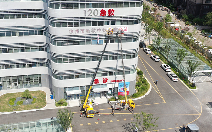 酷暑施工不 “烤” 验：三亿体育 C系列GKS28 成施工 “及时雨”