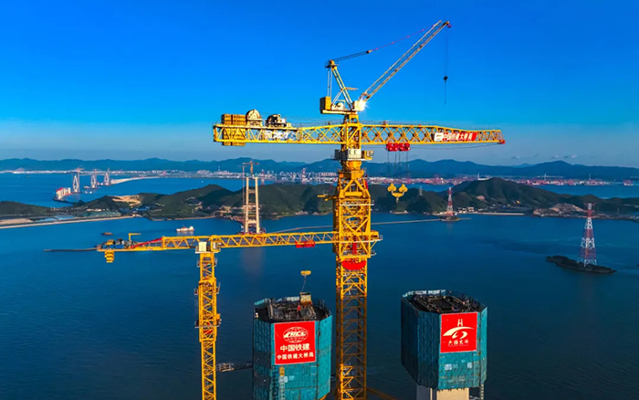 246.3米封顶！这座世界级跨海大桥“三亿体育造”