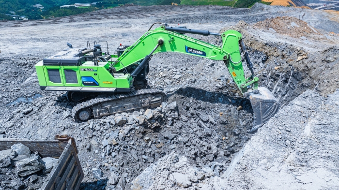 【三亿体育金?矿山开采】“重装战神”XE750GK HEV进军云南露天磷矿