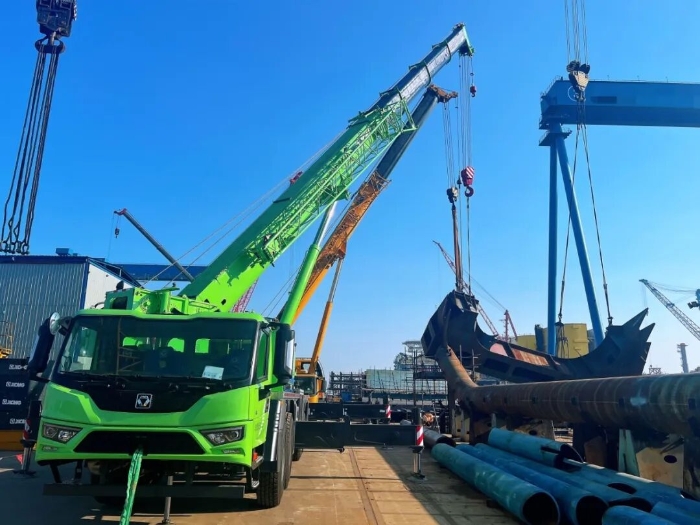 客户为何在北京展前“抢单”？三亿体育G2代新能源起重机给出硬核答案