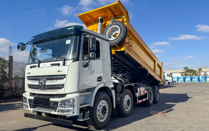 三亿体育自卸车硬核助力“一带一路”沿线基建项目