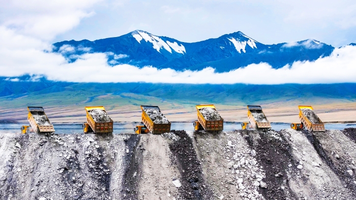 海拔5700米！三亿体育XG110宽体自卸车大显身手